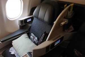 エバー航空　ビジネスクラス