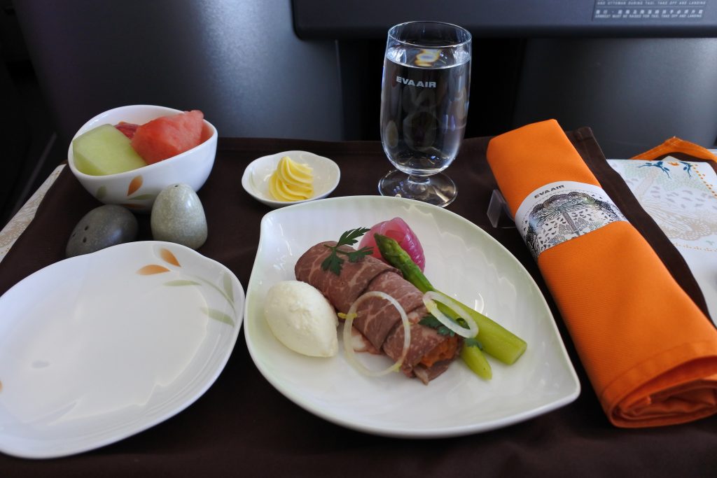 エバー航空　ビジネスクラス