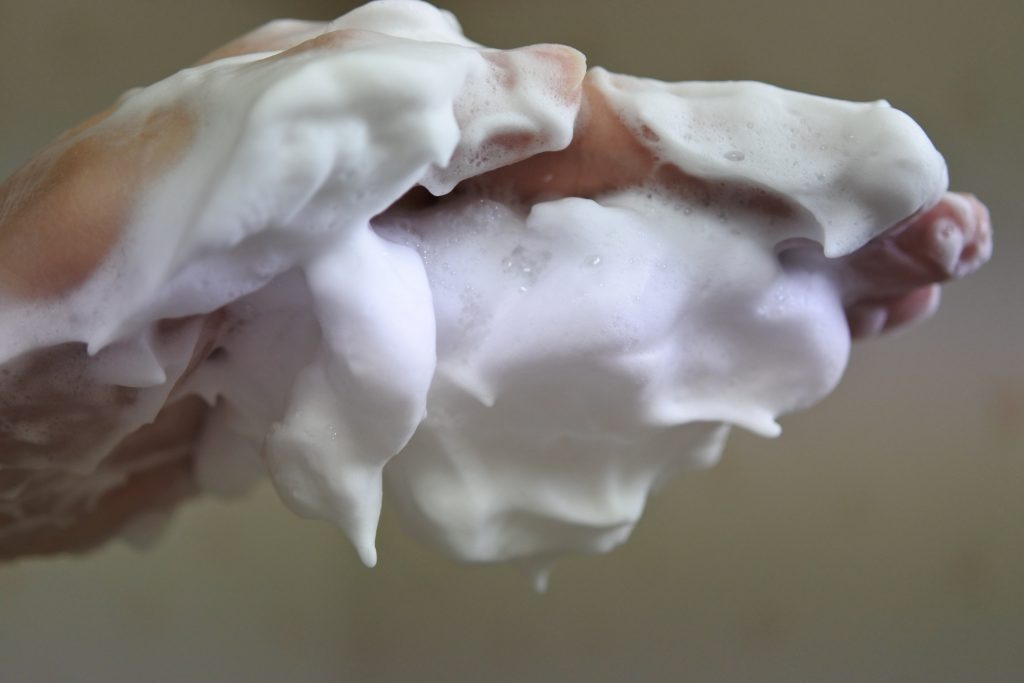 どろ豆乳石鹸どろあわわ