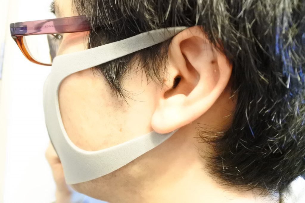 ピッタマスク(PITTA MASK)装着