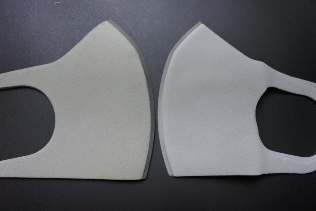 ピッタマスク(PITTA MASK)一週間使用した比較