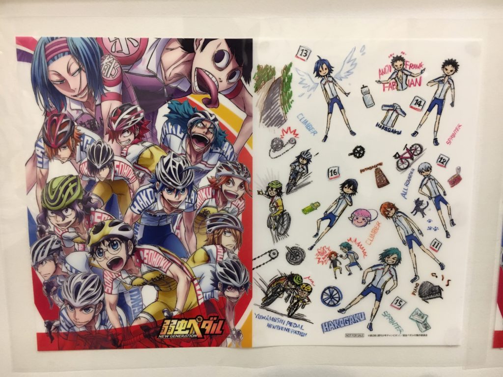 弱虫ペダルフェアin紀伊國屋書店渋谷西武カフェコムサ