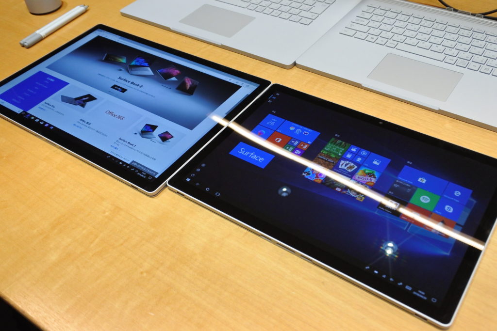 Surface Book 2 15インチモデル比較