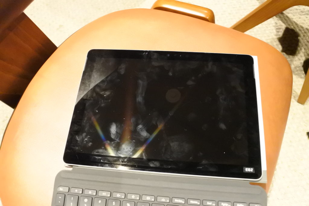 Surface Goノート外観比較