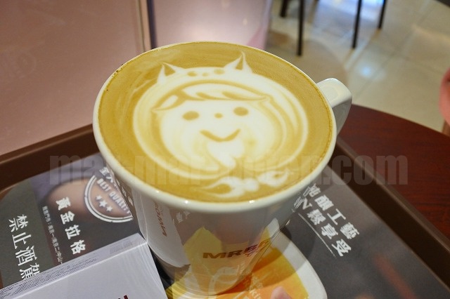 MR.BROWN COFFEEラテアート