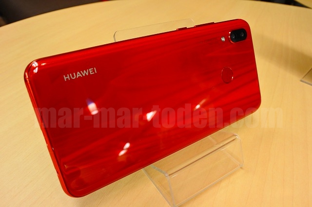 HUAWEI nova3レッド