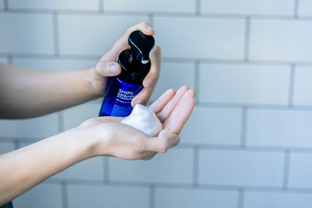 シップス グルーミング スタンダード(SHIPS GROOMING STANDARD)泡洗顔料2