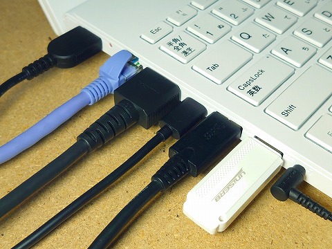 【実機レビュー】NECノートパソコンLAVIE Direct N15の口コミ評価＆評判まとめ PC-GN244RUAN　本体接続端子