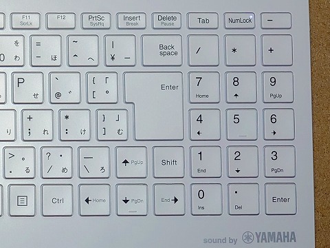 【実機レビュー】NECノートパソコンLAVIE Direct N15の口コミ評価＆評判まとめ PC-GN244RUAN　テンキー拡大