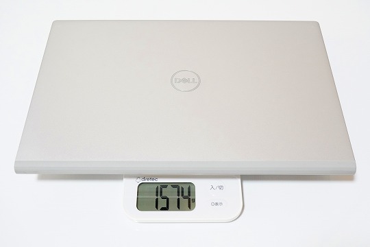 【実機レビュー】DELLノートパソコンInspiron 15 5000(5502)の口コミ評価＆評判まとめ　本体重量