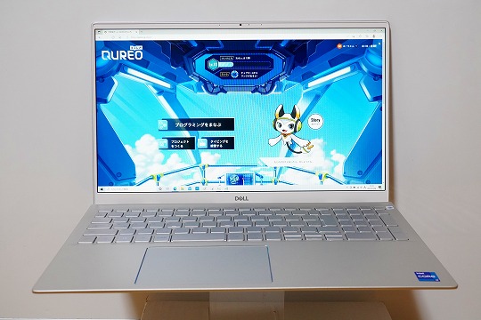 【実機レビュー】DELLノートパソコンInspiron 15 5000(5502)の口コミ評価＆評判まとめ　キュレオ起動