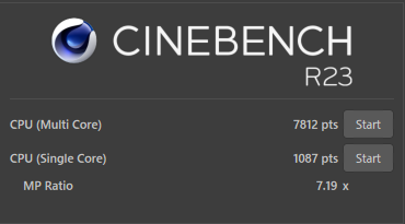 【実機レビュー】HPノートパソコンPavilion 15-eh1000(AMD)の口コミ評価&評判まとめ CINEBENCH R23ベンチマーク結果