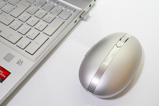 【実機レビュー】HP Spectreマウス 700の口コミ評価＆質問まとめ　　Pavilion 15-eh1000(AMD)で使用