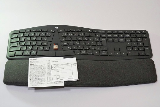 【実機レビュー】ロジクールERGO K860ワイヤレススプリットキーボードの口コミ評価&質問まとめ キーボード付属品一覧