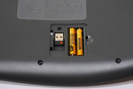 ュー】ロジクールERGO K860ワイヤレススプリットキーボードの口コミ評価&質問まとめ 電池ボックス USBレシーバー