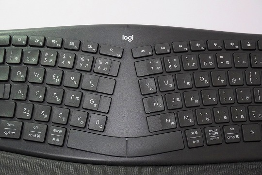 【実機レビュー】ロジクールERGO K860ワイヤレススプリットキーボードの口コミ評価&質問まとめ スプリットレイアウト