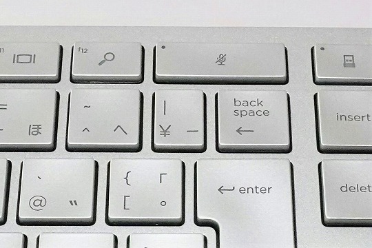 HP 970Programmableワイヤレスキーボードの口コミ評価＆質問まとめ　日本語キーボード　変則￥キー
