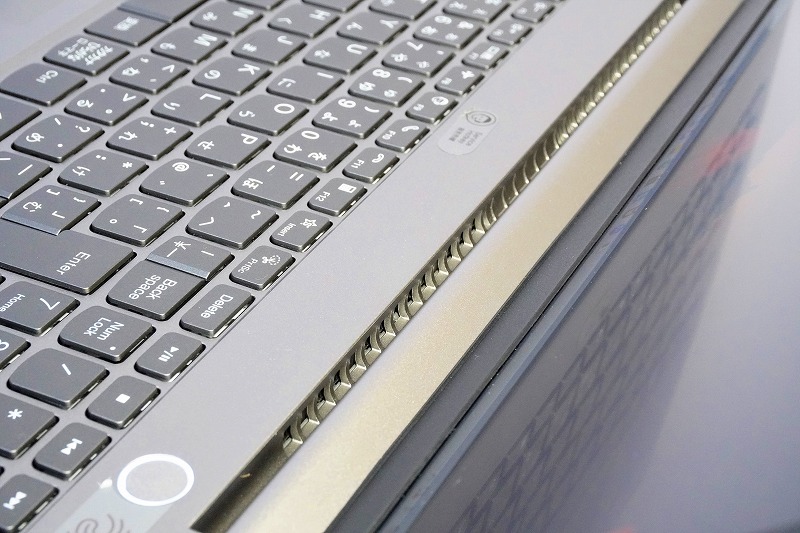 【実機レビュー】レノボノートパソコンThinkBook 15 Gen 3((AMD)の口コミ評価＆評判まとめ　廃熱口