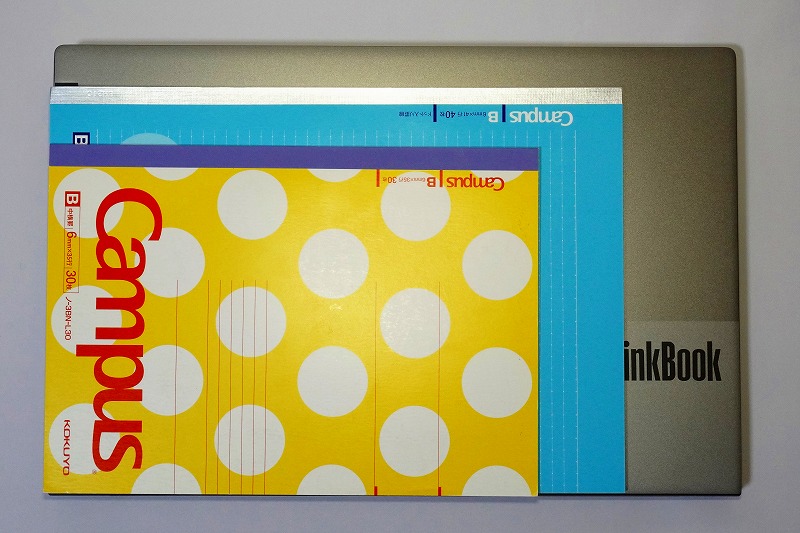 【実機レビュー】レノボノートパソコンThinkBook 15 Gen 3((AMD)の口コミ評価＆評判まとめ　大きさ
